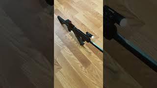 Side mount rails suck, but optics on Saigas rock! TooManyChoices1 #airsoft ? #olight #primaryarms