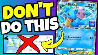 LAPRAS EX EVENT GUIDE & MISTAKES!!! [Pokemon TCG Pocket]