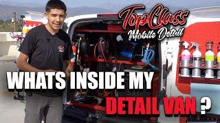 WHATS INSIDE MY DETAILING VAN ! - TOPCLASS DETAIL