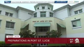 Port St. Lucie prepares for flooding ahead of Milton