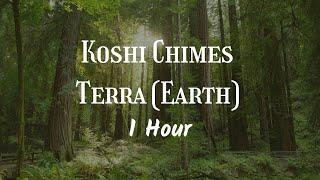 Koshi Chimes - Terra (Earth) | 1 Hour | Deep Relaxation, Meditation, and Restful Sleep