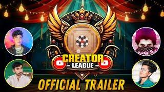 Carrom Pool Creators League 2024 | Official Trailer | YouTubers League