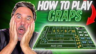 How To Play Craps For BEGINNERS [SUPER SIMPLE LESSON]