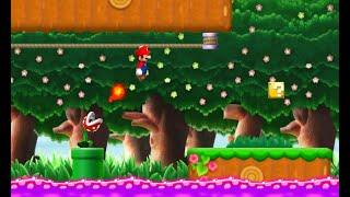 Custom NSMB2 Level - "Yoshi's Forest"