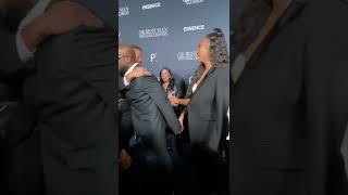 TAYE DIGGS & APRYL JONES ON THE BEST MAN: THE FINAL CHAPTERS BLUE CARPET