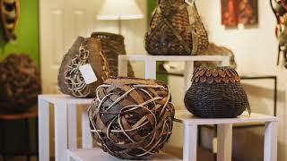 Sculptural Art Baskets from Matt Tommey | Twined Basket | Fiber Art