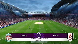 Liverpool vs Fulham | Anfield | 2024-25 Premier League | PES 2021