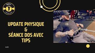 Back session & update perso (oui tu me vois en slip dedans