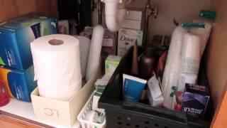 Bathroom Overhaul: Under the Sink [Reorganization]