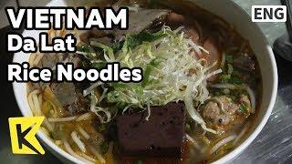 【K】Vietnam Travel-Da Lat[베트남 여행-달랏]베트남 쌀국수/Rice Noodles/Coriander