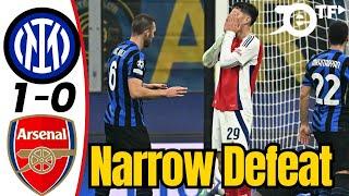 INTER MILAN 1-0 ARSENAL  UCL MATCH REACTION ️‍ UNLUCKY OR OUTCLASSED?