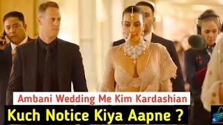 Kim Kardashian at Ambani's Mehfil Wedding, Kuch Notice Kiya ? Trending World Salman