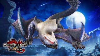 Monster Hunter Rise: Sunbreak - First Look at Lucent Nargacuga Gameplay