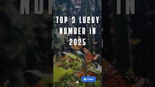 Top 3 lucky number in 2025 #luckynumber #zodiacsigns #zodiac #horoscope