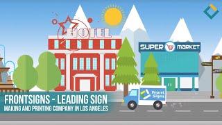 Front Signs - Leading Sign making and printing company in Los Angeles