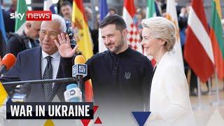 Zelenskyy joins European leaders for emergency Ukraine talks