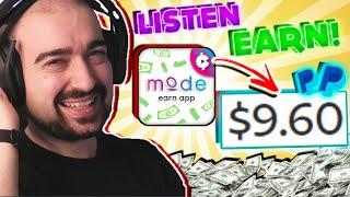 Mode Earn Review: Make Money Listening To Music! - (App Payment Proof With TRUE Experience)