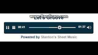 Let's Groove arranged by Tom Wallace