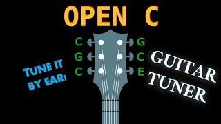 OPEN C - GUITAR Tuning (Tuner)