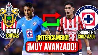 CONFIRMADO! AVANZA LUIS ROMO A CHIVAS! INTERCAMBIO CHIVAS-CRUZ AZUL | FICHAJES CHIVAS 2025