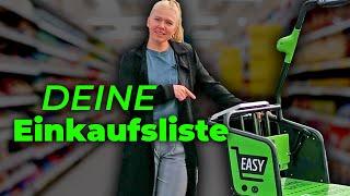 Nie wieder Zettelwirtschaft im Supermarkt | Digitale Einkaufsliste | Easy Shopper App