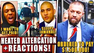 Alex Pereira & Jamahal Hill DETAIL HEATED ALTERCATION! Conor ORDERED to PAY $1.5M court costs! Belal