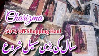 charizma 50% Off Flash Sale Shopping Haul 2024||Hit codes On Sale #charizma #sale