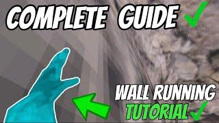 BEST WALL RUNNING TUTORIAL! (Easiest Method) (Gorilla Tag Vr)