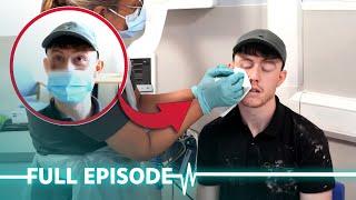 Power Tool Leaves Nasty Injury On Man's Face | Casualty 24/7 - Season 5 Episode 11 (Full Episode)