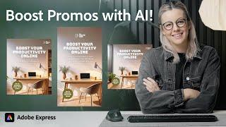 Create Professional Design Assets With GenAI in #AdobeExpress | Adobe Express