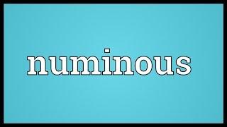 Numinous Meaning