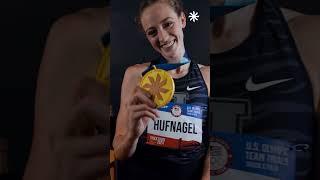 #SHORTS Gold in hand, Paris on sight for Charity Hufnagel   #TrackTown24