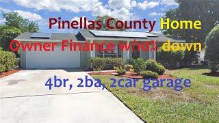 #Pinellas County-Largo/Pinellas Park location Owner Finance Home 4br, 2ba with 10% down-payment