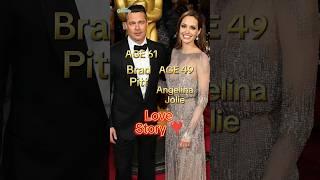 Brad Pitt & Angelina Jolie: Love Story #angelinajolie #bradpitt