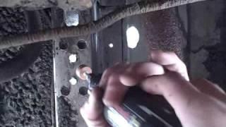 BIG Wire Holes w/ DUAL 0 Gauge & Terminal Solder - How To Install Car Audio Stereo System Grounds