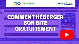 COMMENT HEBERGER son site GRATUITEMENT avec INFINITYFREE ?