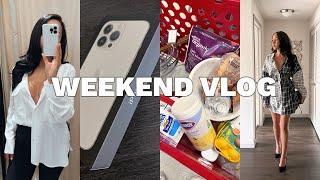 VLOG: New iPhone 13, Trying Yoga, Family Party, Target Haul | Marie Jay