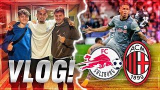 RB SALZBURG vs AC MILAN STADION-VLOG ️ NOAH OKAFOR RASIERT! 