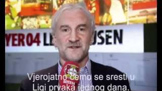 Rudi Voller wishes all the best to Dinamo Zagreb for 100th birthday