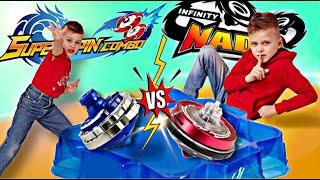 New  INFINITY NADO VS SUPER SPIN COMBO // #KiFill boys 13+