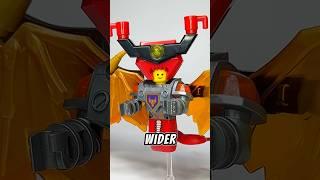 Making The WIDEST LEGO Minifigure Using YOUR Comments PT. 3 #lego #legos #shorts