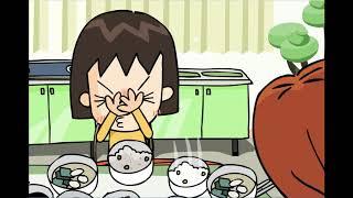 (Korean filial piety animation)"HYO"is eating cold rice before mother-효는 엄마보다 찬밥을 먼저 먹는 것