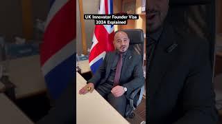 UK Innovator Founder Visa Explained 2024 #ukimmigration #immigration #migrationchambers