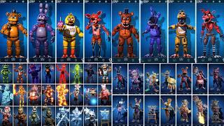 FNAF 1 2 3 4 5 6, UCN & AR DLC Skins Workshop Animations