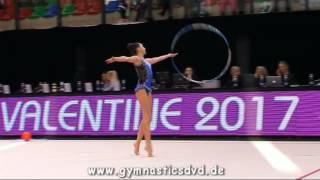 Arina Okamanchuk (EST) - Junior non-FIG 41 - Miss Valentine Cup Tartu 2017