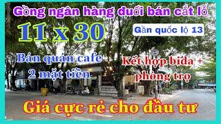 Ngộp nặng lắm rồi ạ | giảm khủng bán gấp quán cafe+bida+nhà trọ gần quốc lộ 13 giá rẻ bất ngờ(632)