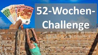 Geld sparen mit der 52 Wochen Challenge