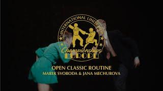 3rd place: Marek Svoboda & Jana Mechurova - Open Classic Routine - ILHC EUROPE 2022