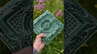 Magical green tiles.#homedecor #tiles #hobby