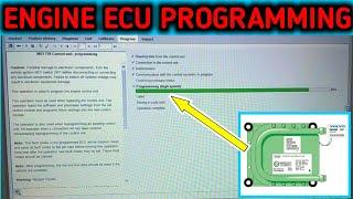 Engine Control Unit Programming Using Volvo Tech Tool On Volvo FM 370 - Engine Control Module